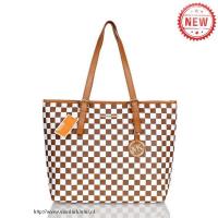 michael kors jet set checkerboard saffiano reizen medium bruinen bakken Rotterdam Shop j4et7913